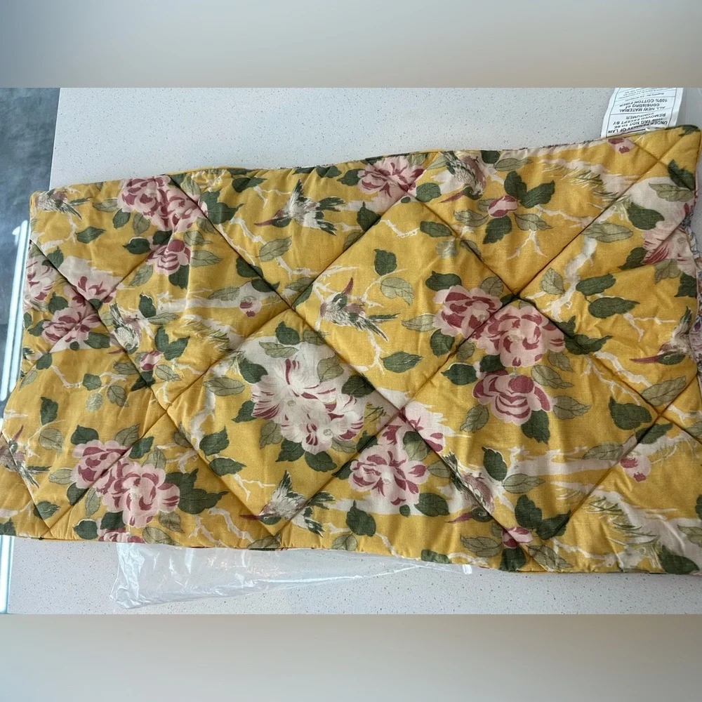 Pottery Barn Soleil Reversible Percale King Pillow Sham NWOT